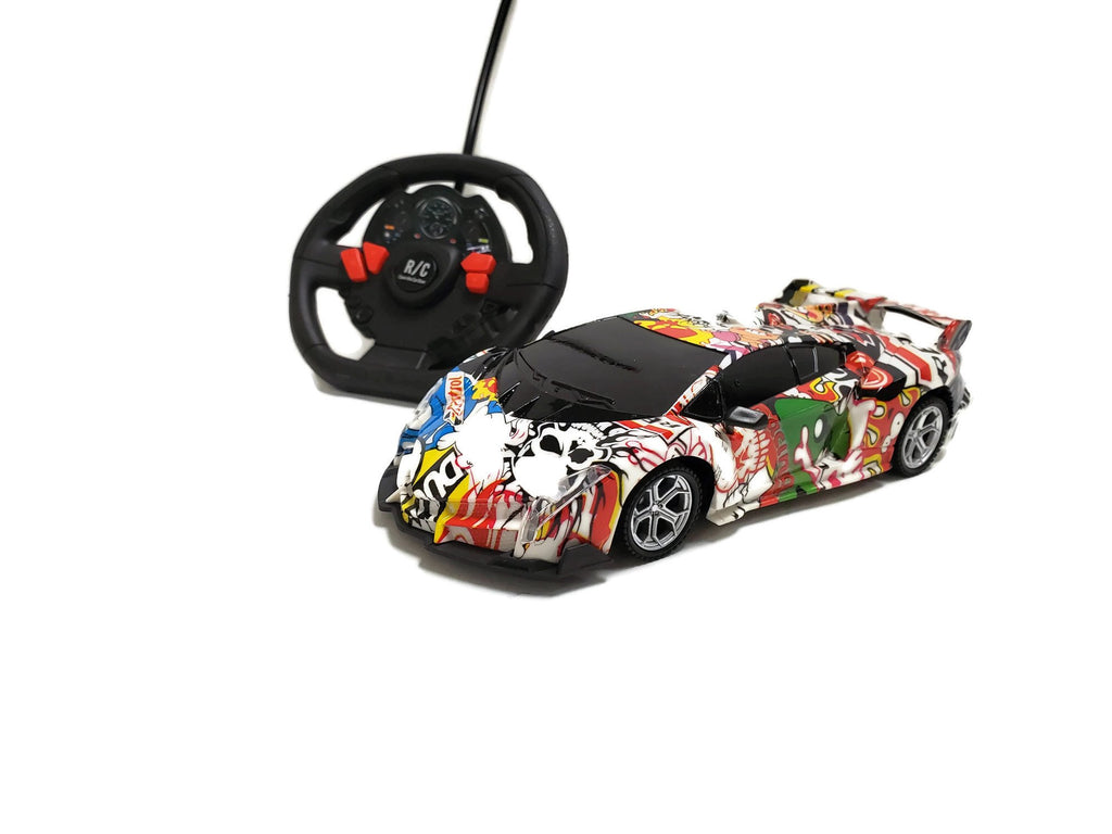 Remote Control Car Speed Drifter with Motion Steering Wheel Vehicle 1:20 Scale