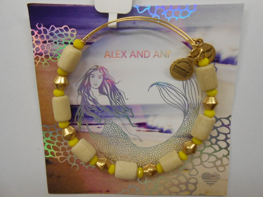 Alex And Ani Palm Mango Expandable Bangle Bracelet Rafaelian Gold