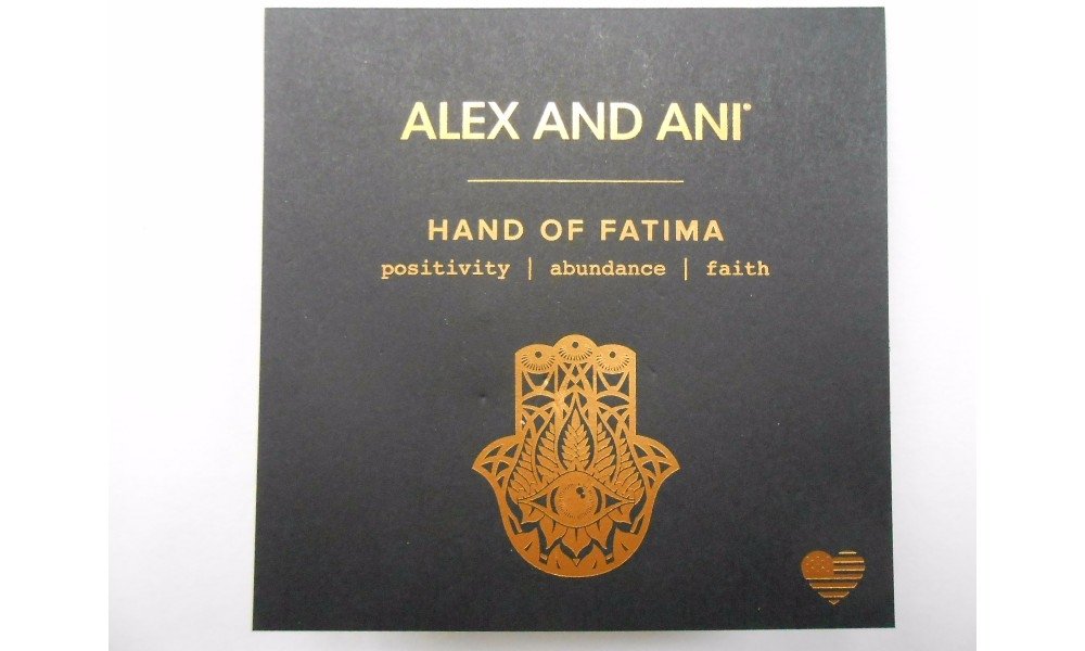 Alex and Ani Hand of Fatima Wrap Bracelet