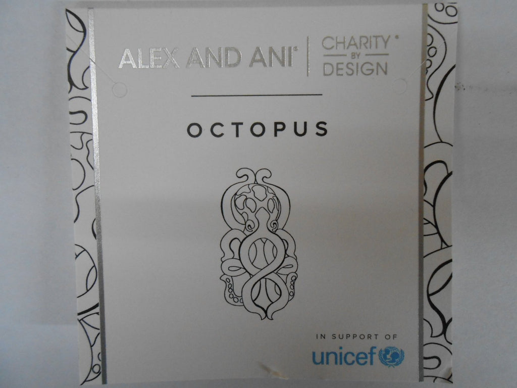 Alex and Ani Womens Charity By Design Octopus Bangle