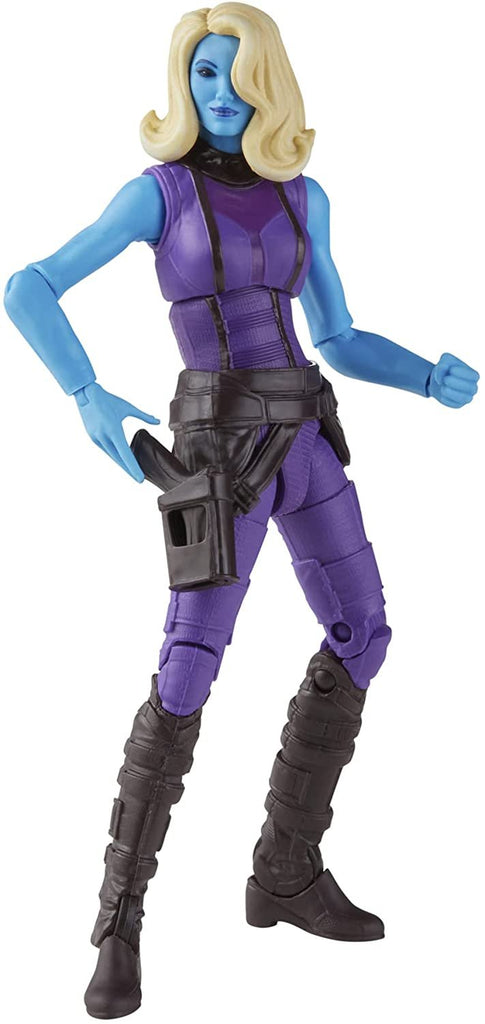 Marvel Legends Series 6-inch Scale Action Figure Toy Heist Nebula, Premium Design, 1 Figure, 1 Accessory, and 2 Build-a-Figure Parts