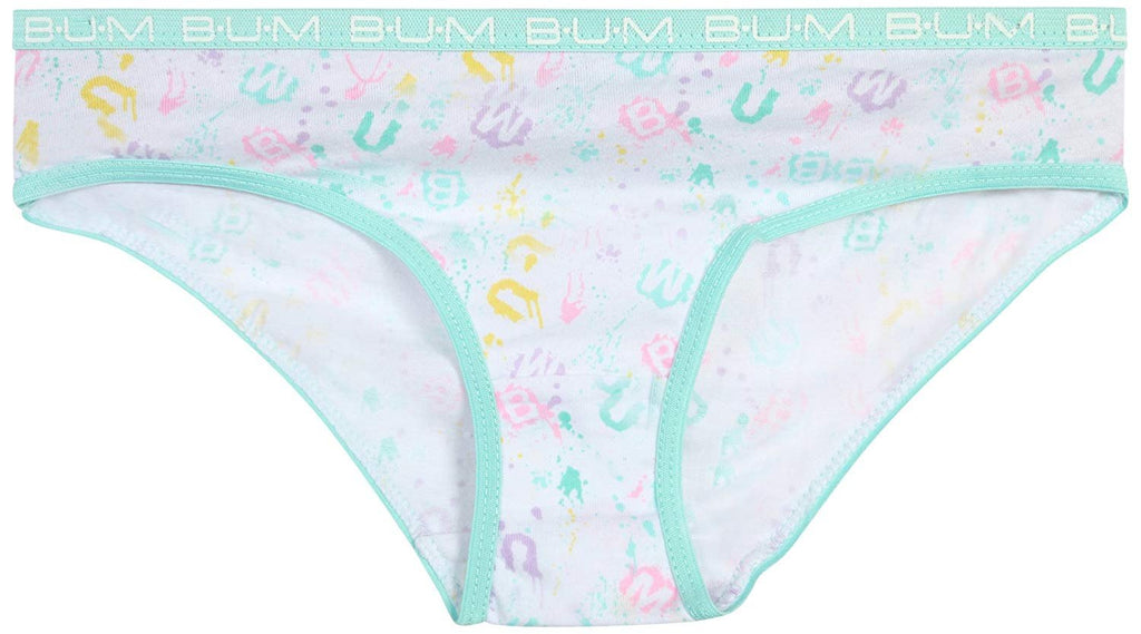 B.U.M. Equipment Girls Bikini Underwear (10 Pack)