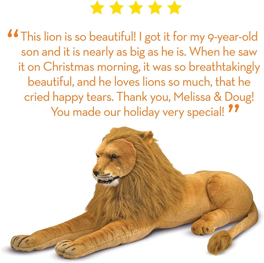 Melissa & Doug Large Stuffed Lion