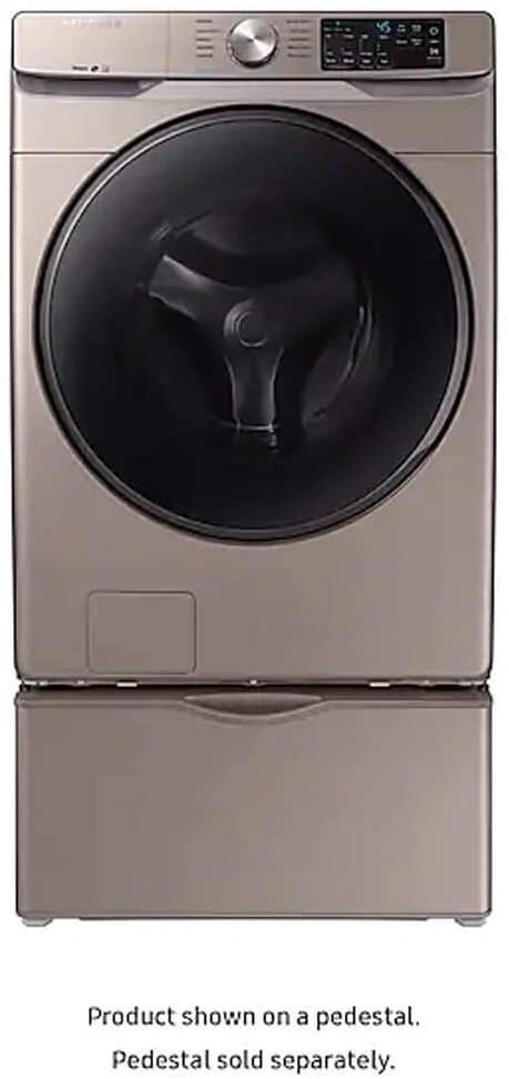 Samsung WF45R6100AC 4.5 Cu. ft. Champagne Front Load Washer with Steam