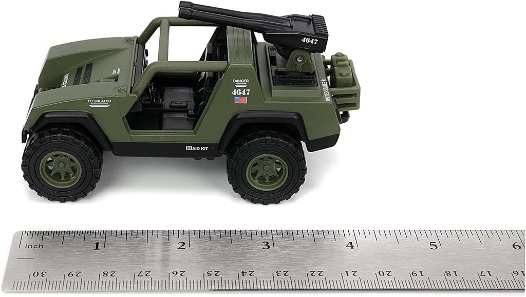 Jada Toys G.I. Joe 1:32 V.A.M.P Die-Cast Vehicle with Duke Figure, 33083