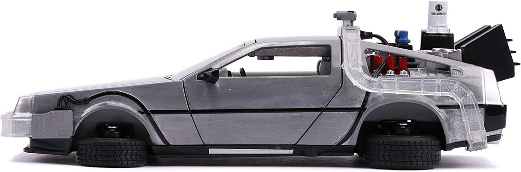 Jada 1:24 Diecast Back to The Future 2 Time Machine with Lights