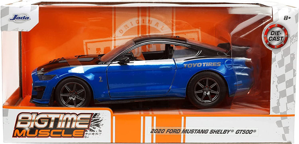 Jada Toys Big Time Muscle 1:24 2020 Ford Mustang Shelby GT500 Blue/Black