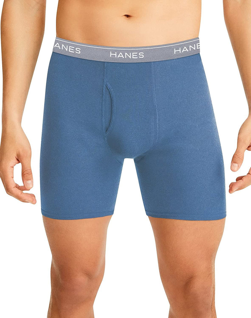 Hanes Mens Boxer Briefs With Tagless ComfortFlex Waistband 10-Pack