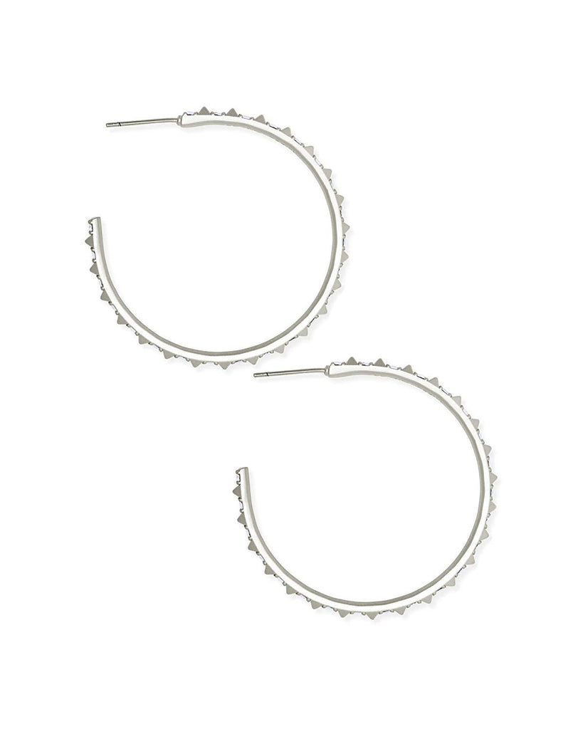 Kendra Scott Veronica Hoop Earrings in Silver