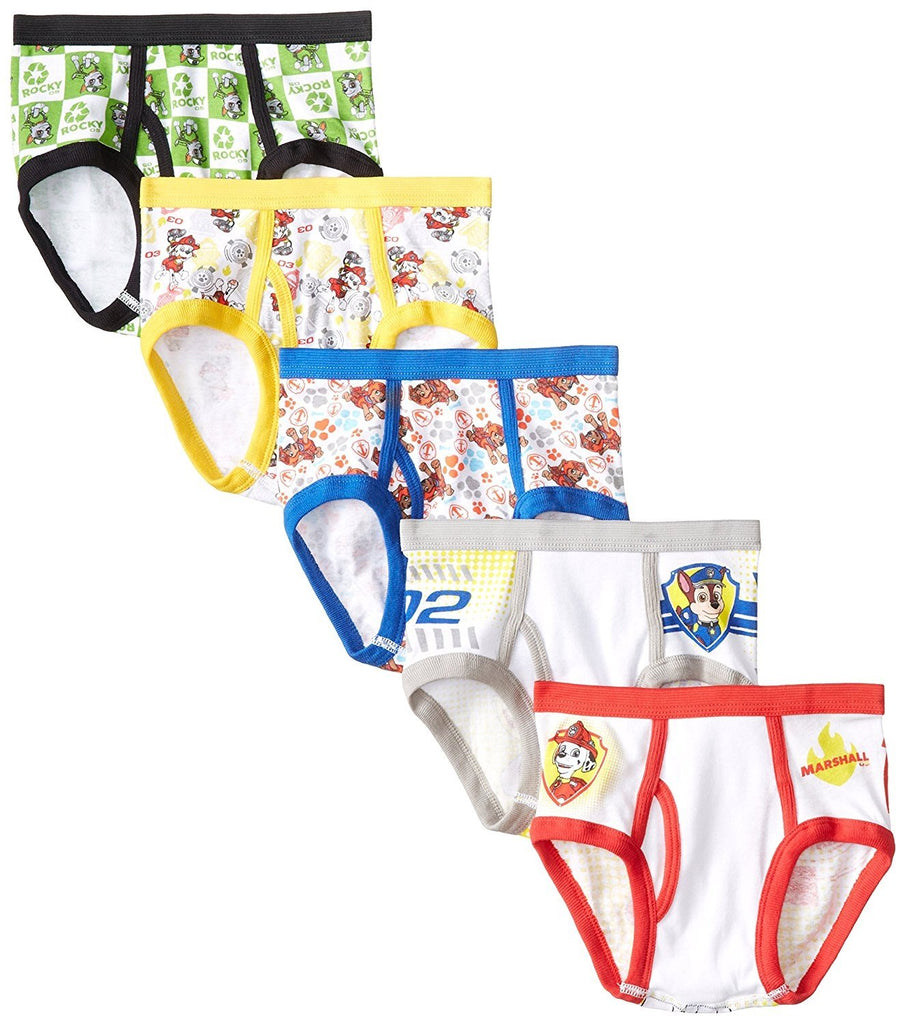 Handcraft Little Boys' Paw Patrol Brief, Pack of Five – sandstormusa