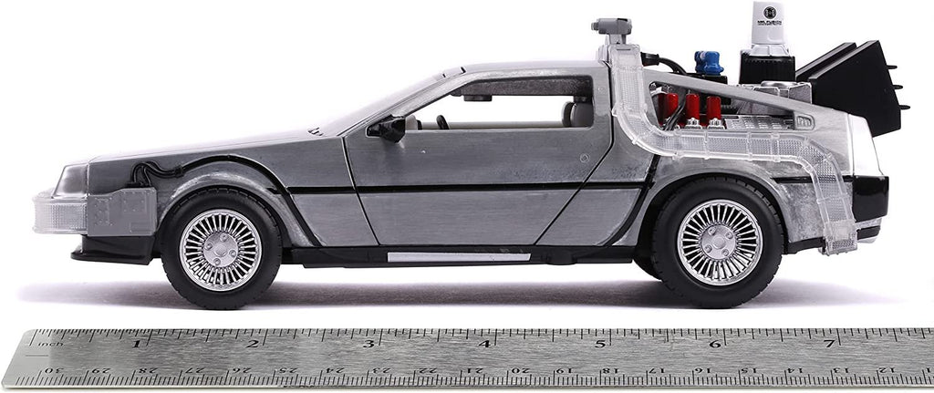 Jada 1:24 Diecast Back to The Future 2 Time Machine with Lights
