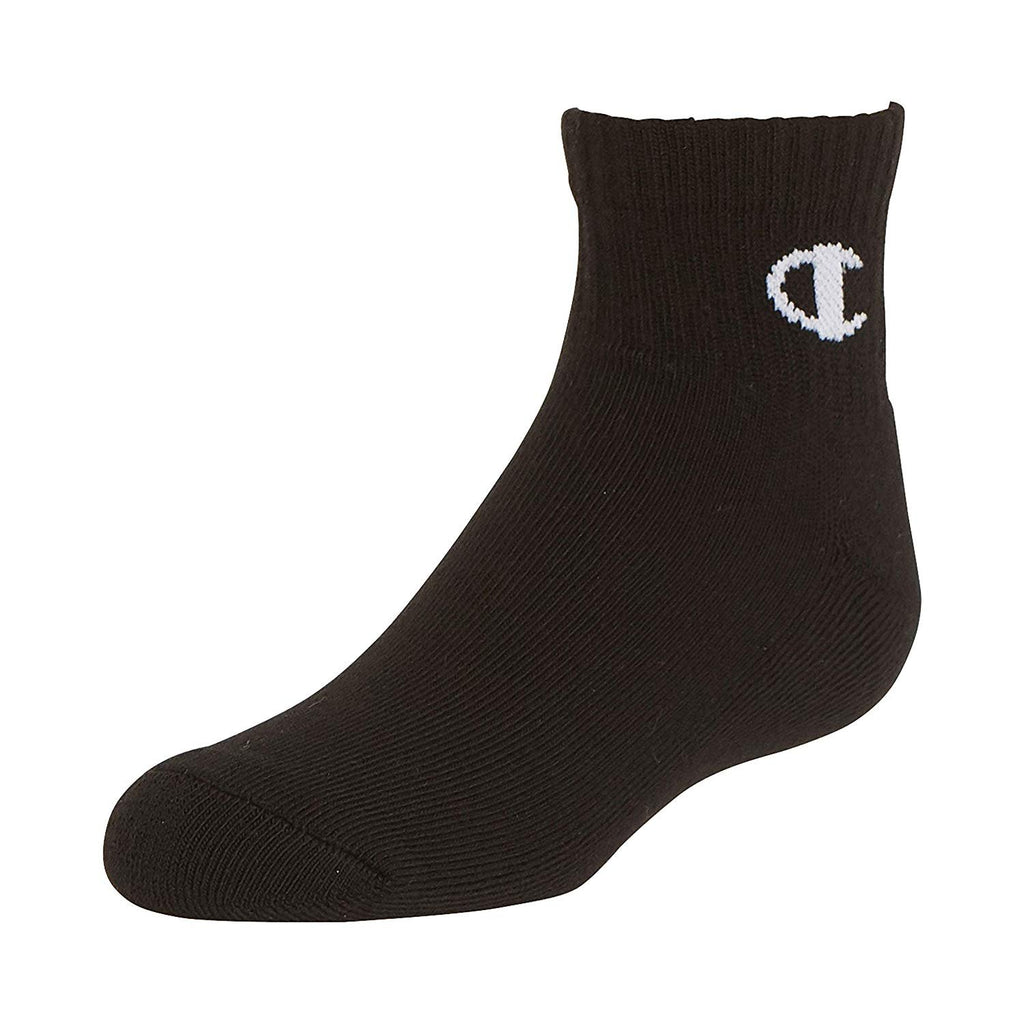 Champion Kids' Big 6-Pack Socks in Quarter Or Low Cut