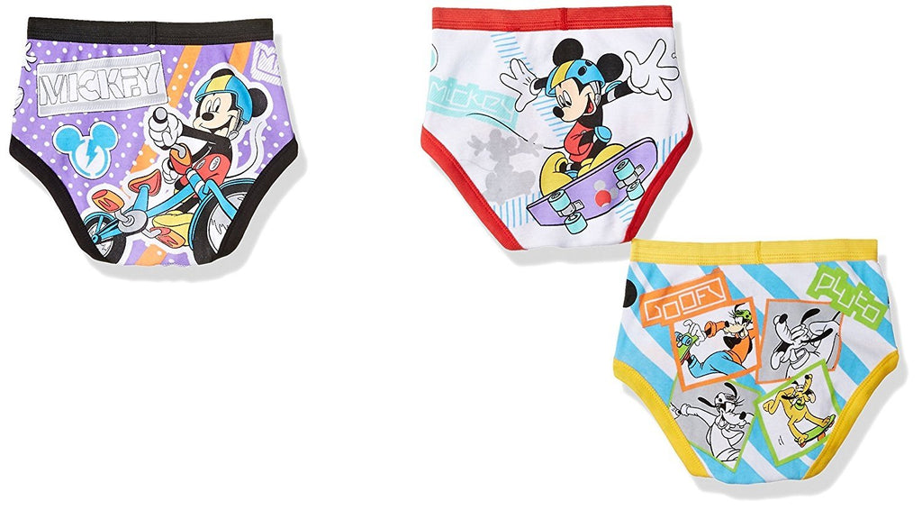 Disney Little Boys' Seven Pack Mickey Mouse Briefs