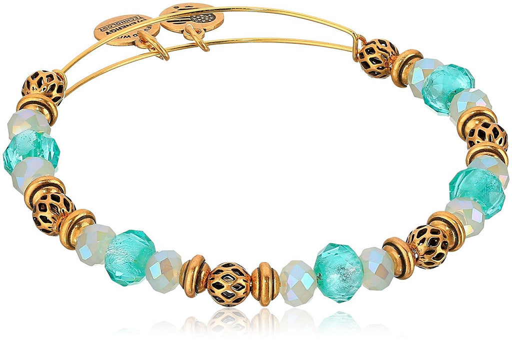 Alex and Ani Moon, Tide/Rafaelian Gold Bangle Bracelet