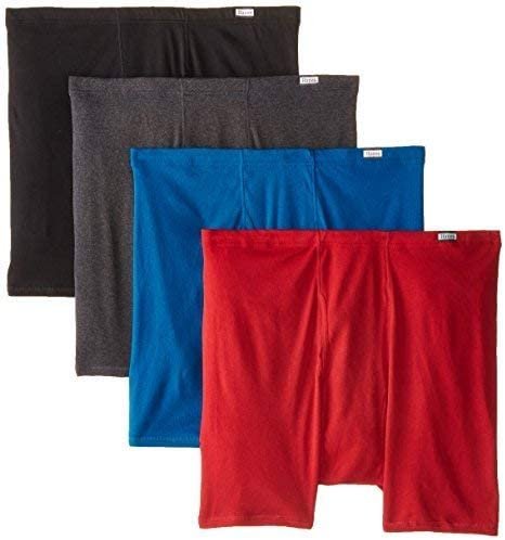 Hanes Mens 4 Pack Boxer Briefs-S,M,L,XL