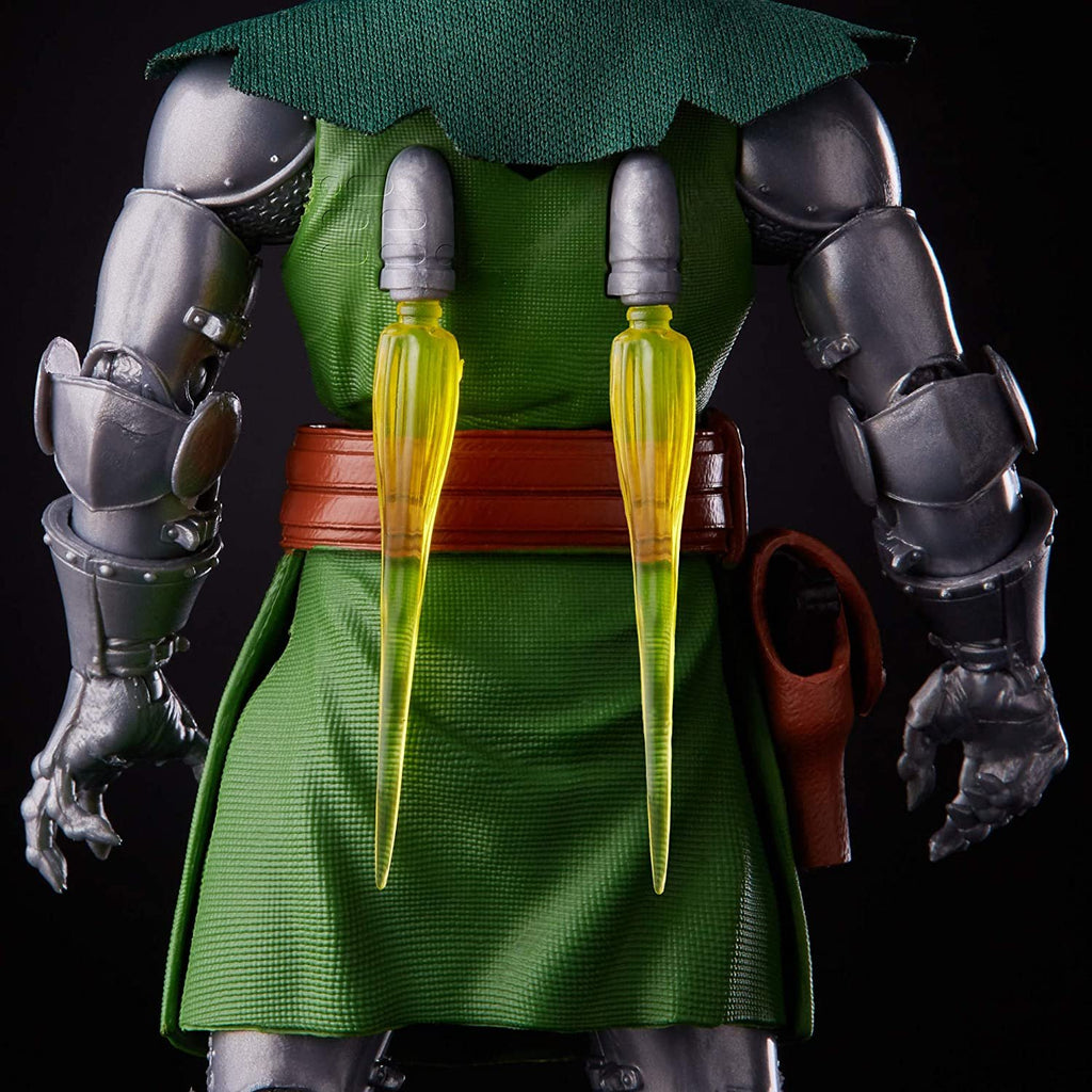 Marvel Vintage Series 6-inch Scale Dr. Doom Fantastic 4 Action Figure Toy, 10 Accessories, Marvel Super Hero Collectible Series, Ages 4 and Up