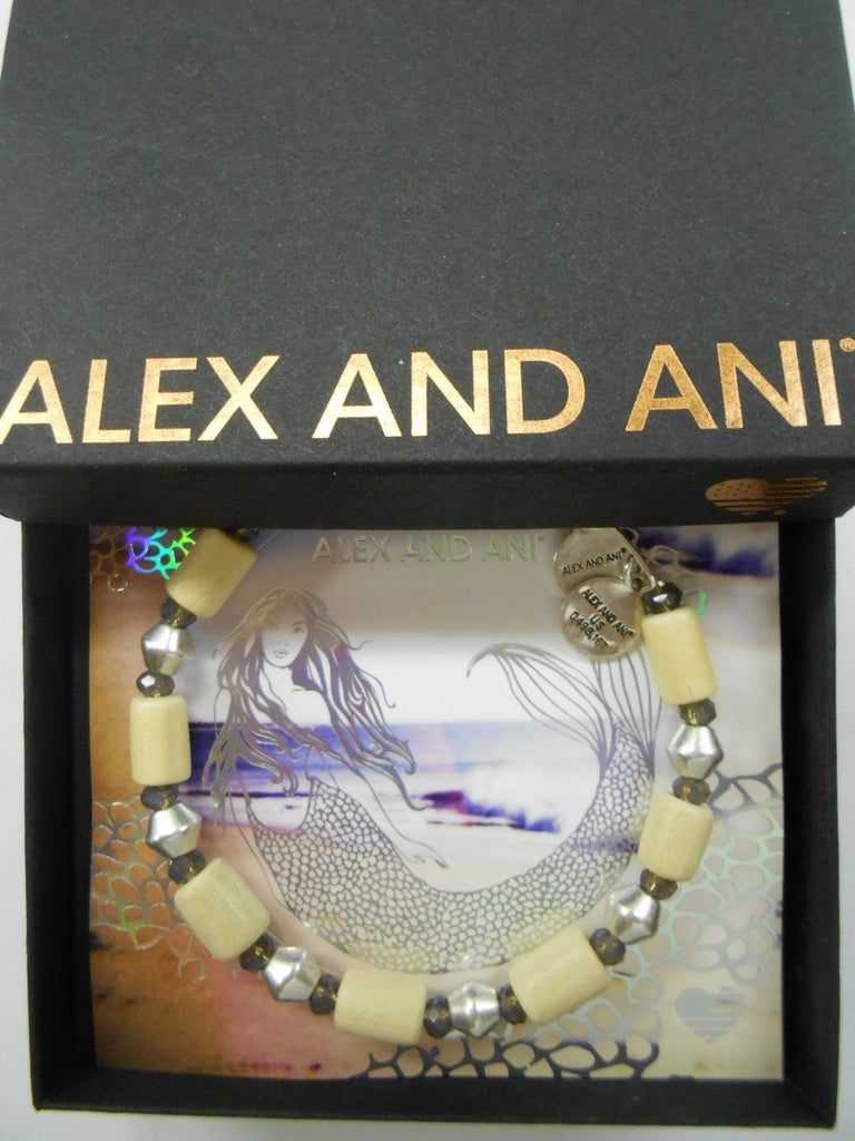 Alex And Ani Palm Wildberry Expandable Bangle Bracelet Rafaelian Silver