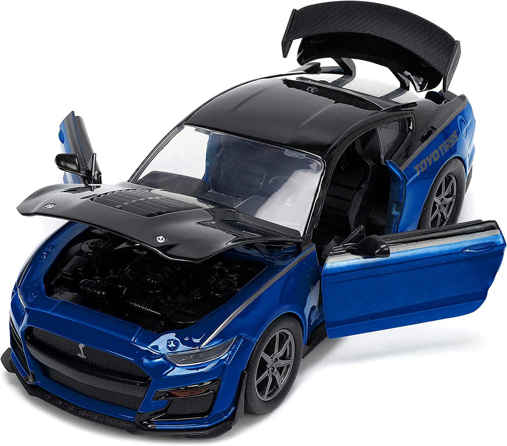Jada Toys Big Time Muscle 1:24 2020 Ford Mustang Shelby GT500 Blue/Black