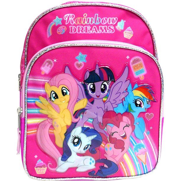 Mini Backpack - My Little Pony - Rainbow Dreams 10" New