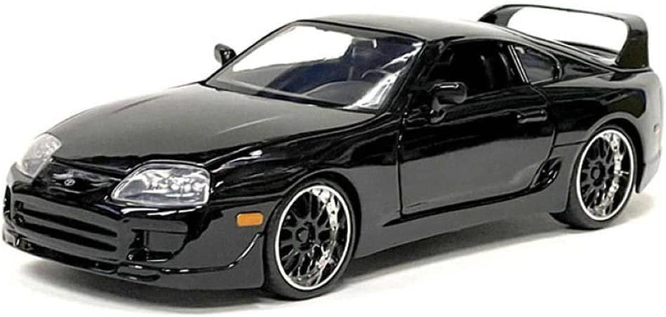 1995 Supra Black 1/24 Diecast Model Car by Jada 33380