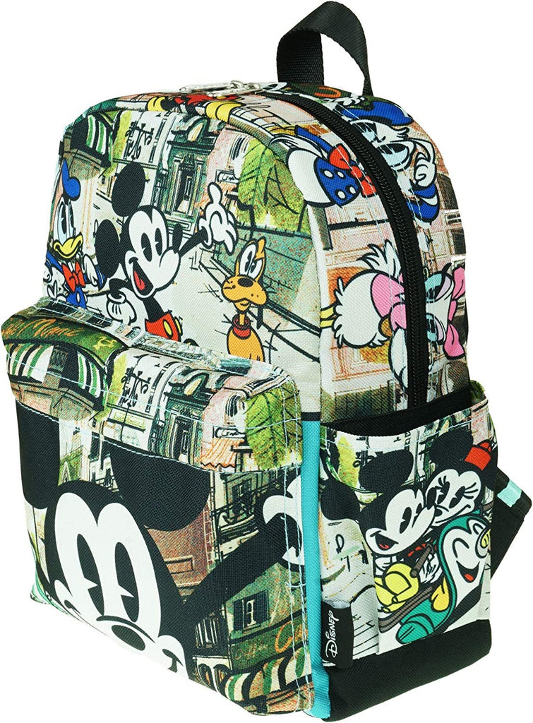 KBNL Mickey Mouse 12inch Deluxe All Over Print Daypack A21376 Medium