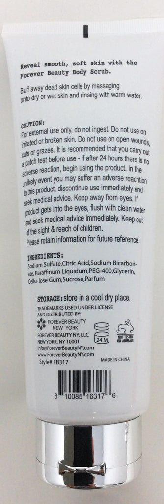 Forever Beauty Facial Sugar Scrub Exfoliating All Skin Types, 6.6 Fluid Ounces