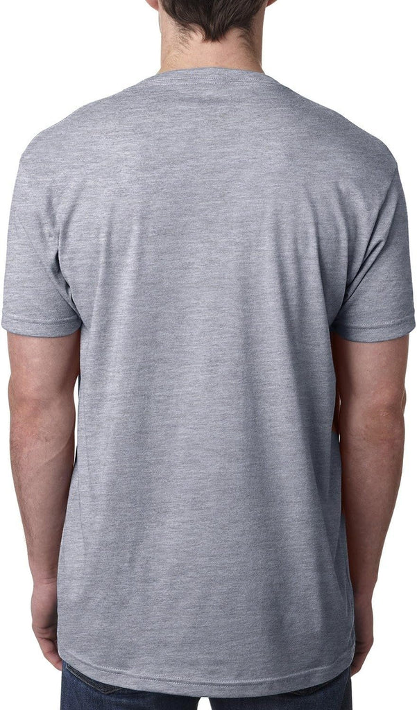 Next Level Men's CVC Combed Baby Rib Knit V-Neck T-Shirt