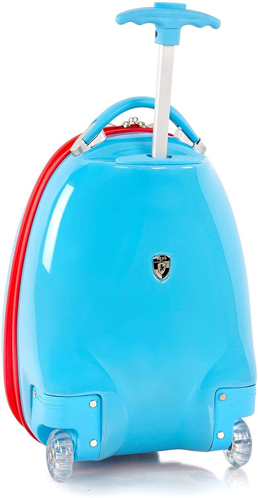 Nickelodeon PAW Patrol Kids Hard-Sided Luggage Egg Shaped Unisex Kids Suitcase for Boys and Girls 18 Inch [Blue]