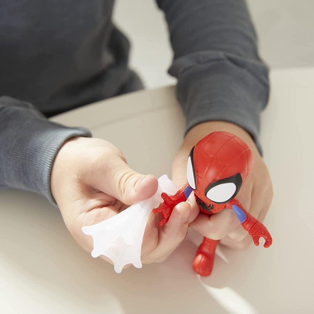 Spidey and His Amazing Friends Marvel Spidey Hero Figure, 4-Inch Scale Action Figure, Includes 1 Accessory, for Kids Ages 3 and Up