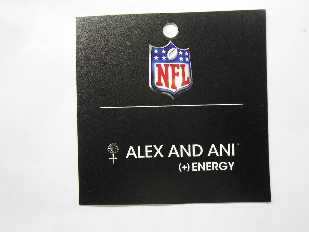 Alex and Ani "NFL" New York Giants Football Expandable Bangle Bracelet