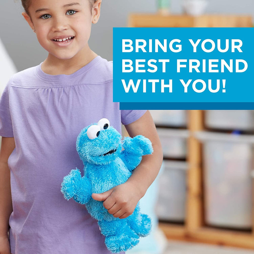 Sesame Street Mini Plush Cookie Monster Doll: 10-inch Cookie Monster Toy for Toddlers and Preschoolers, Toy for 1 Year Olds and Up