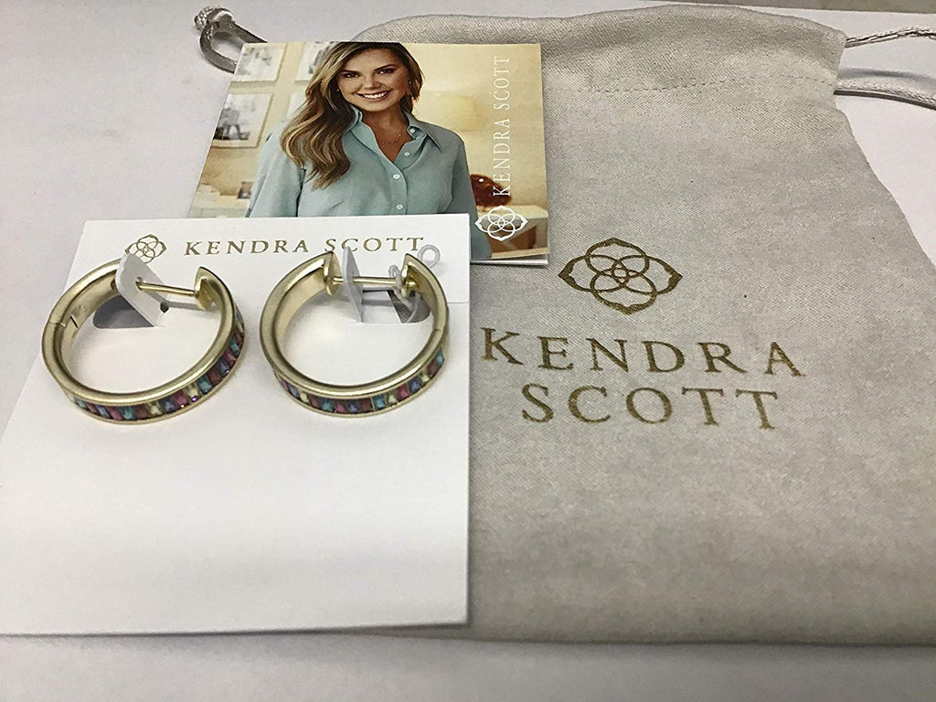 Kendra Scott Jack Hoop Earrings in Gold Jewel Tone Mix