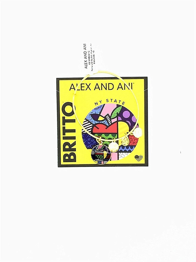 Alex and Ani Womens Romero Britto Art Infusion NY State