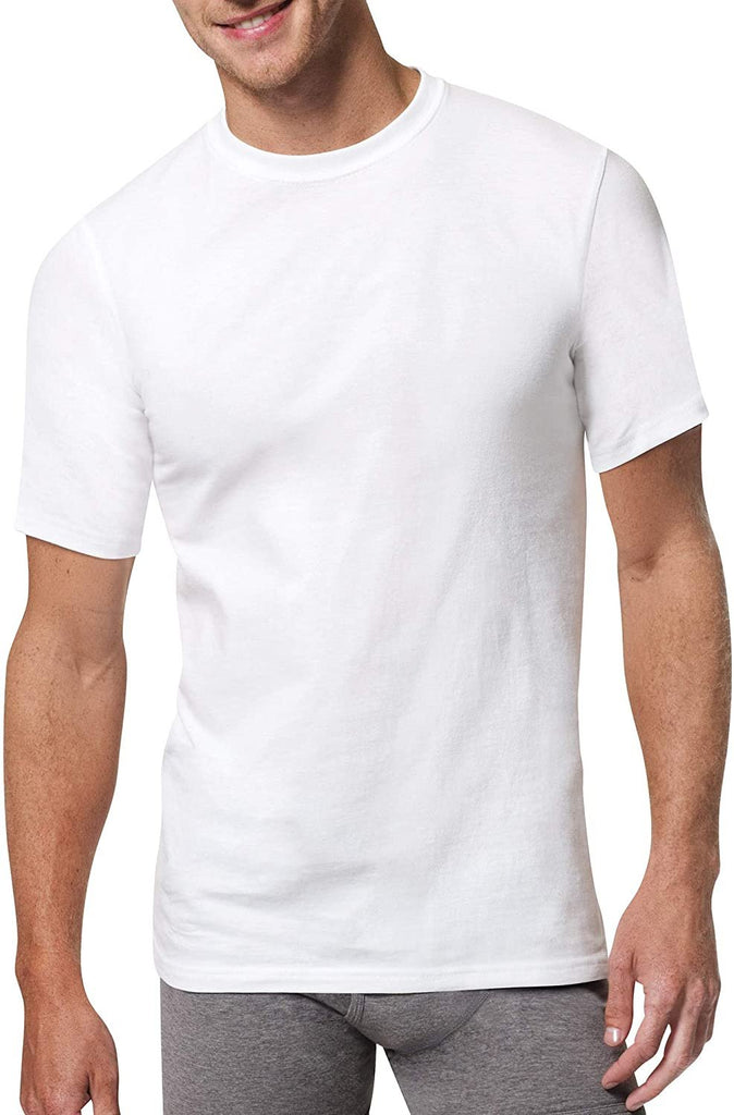 Hanes Ultimate Men's 3-Pack FreshIQ Crew Neck Tee