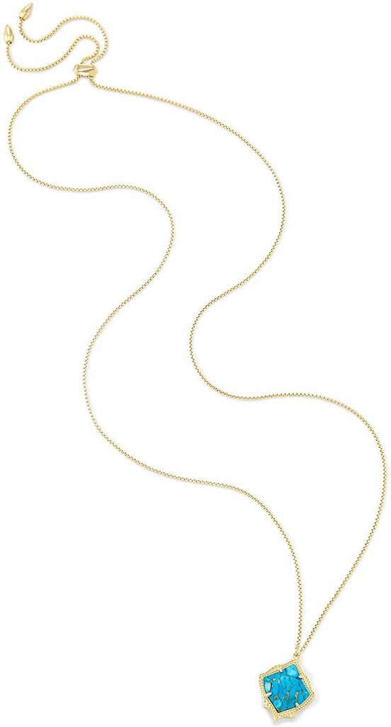 Kendra Scott Kacey Rhodium Pendant Necklace