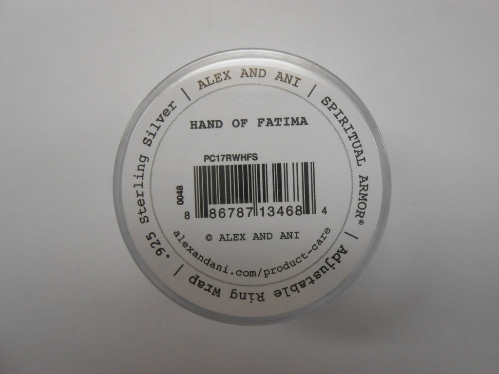 Alex and Ani Womens Hand of Fatima Ring Wrap