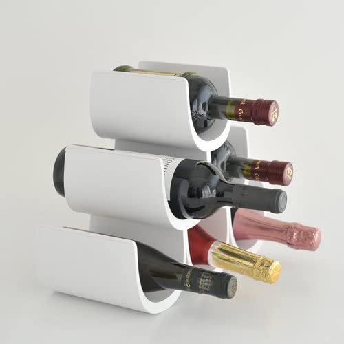 Alessi "Noe" Modular Bottle Holder In Thermoplastic Resin, White
