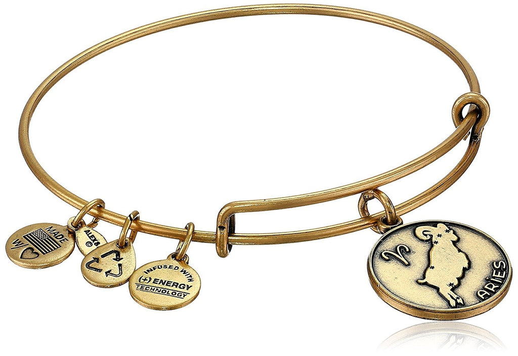 Alex and Ani Zodiac II Expandable Wire Bangle Bracelet