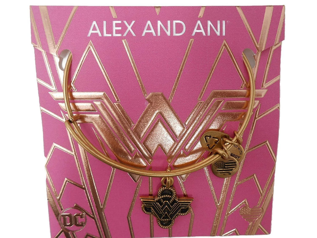 Alex and Ani Womens Wonder Woman Lasso Knot Bangle