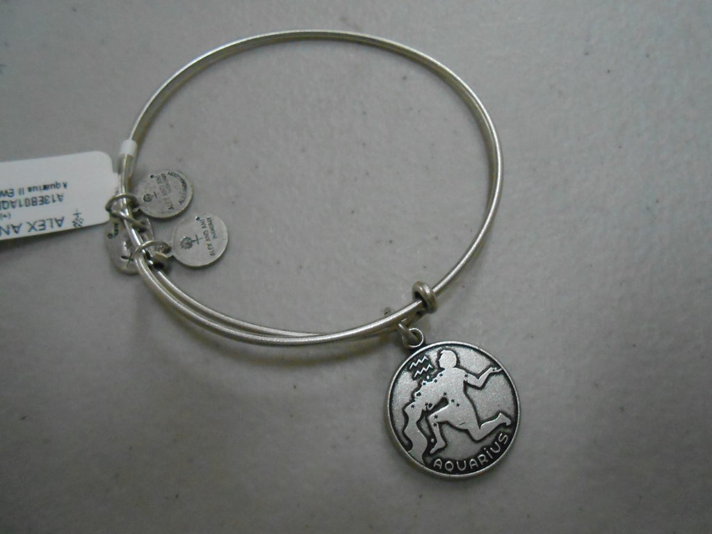 Alex and Ani Zodiac II Expandable Wire Bangle Bracelet