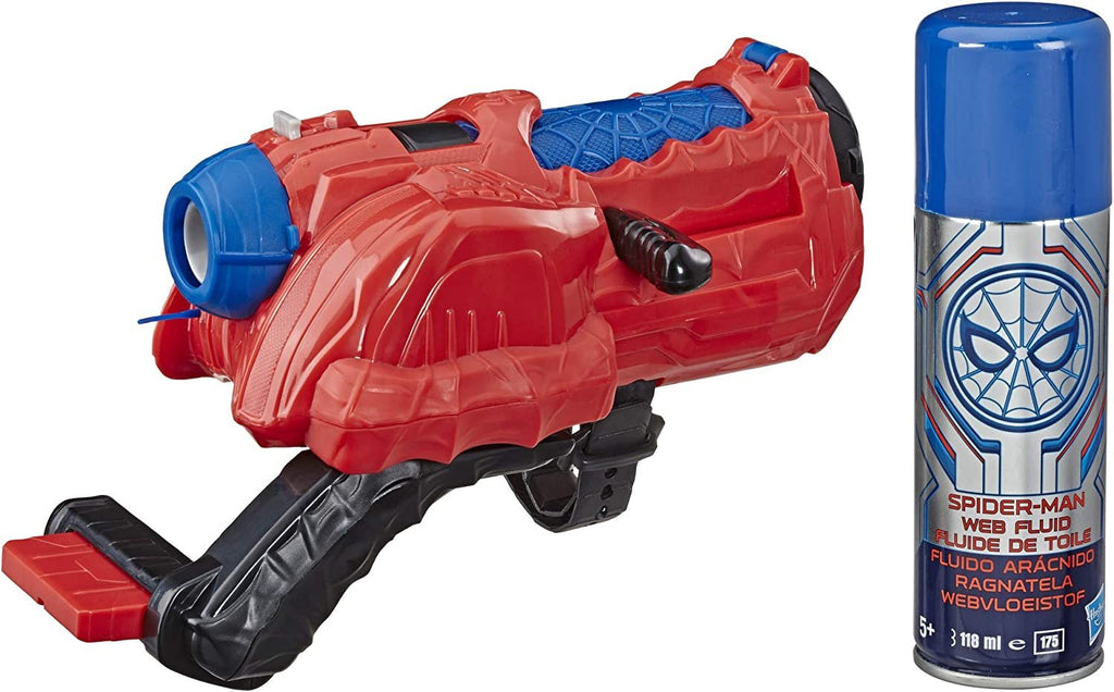 Spider-Man: Far from Home Web Cyclone Blaster with Web Fluid – Roleplay Toy for Kids Ages 5 & Up