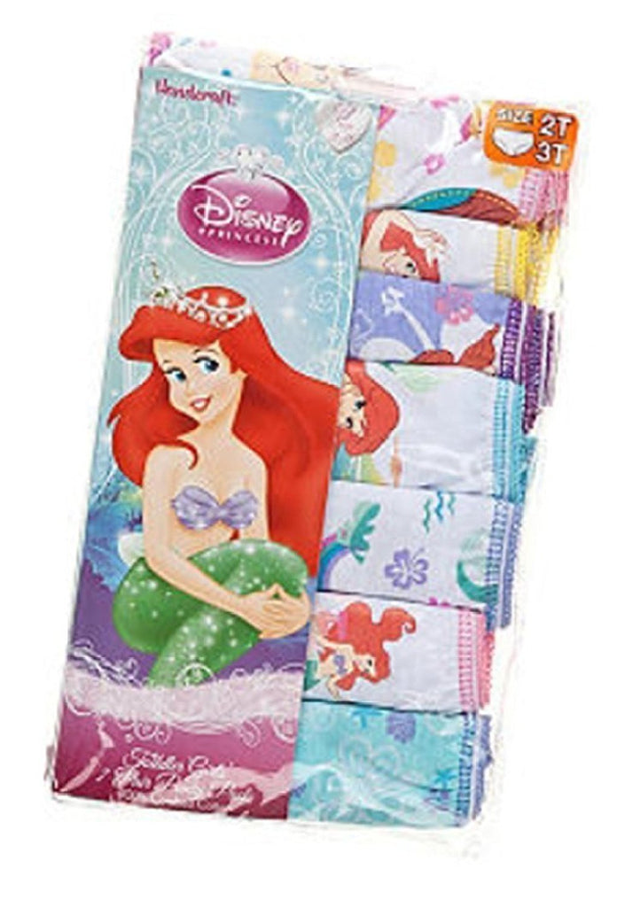 Disney Princess 7-Pack Ariel Panty Toddler Girl