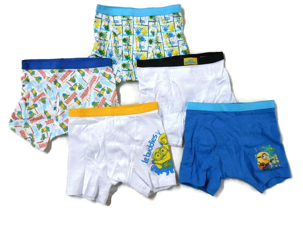 Lot De 2 Boxers Garçons Despicable Me - Taille 8 Ans (Medium) - Neufs Avec Étiquettes