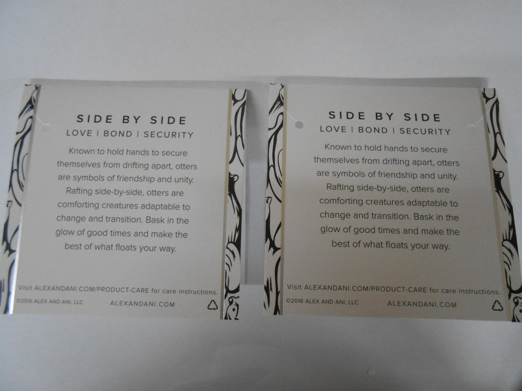 Alex and Ani Womens Charity by Design Side by Side Set of 2 Expandable Wire Bangles