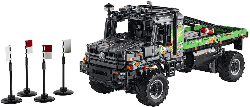 LEGO Technic 4x4 Mercedes-Benz Zetros Trial Truck 42129 Building Kit; Explore A Powerful App-Controlled Toy Truck; New 2021 (2,110 Pieces)