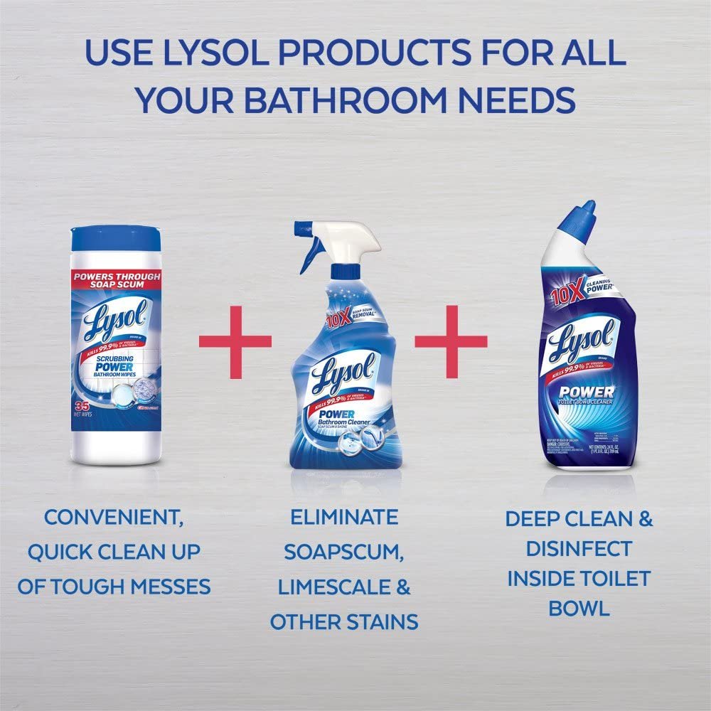 Lysol Bathroom Cleaner - Trigger Island Breeze 32 Oz.