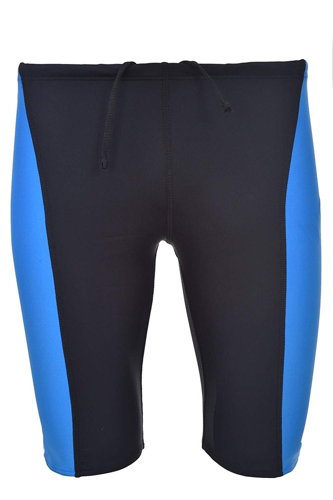 Men's Performance Swimsuit Racer Jammer - Durable Spandex Nylon Blend Comfortable Swimwear Training Many Colors