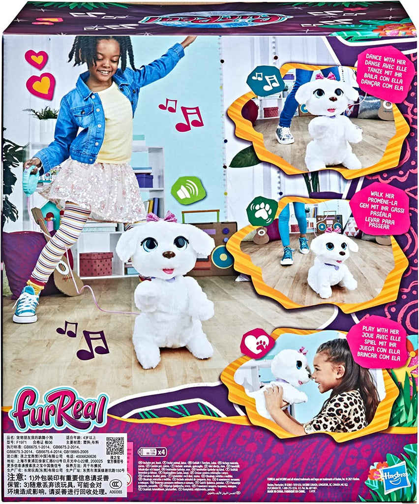 furReal GoGo My Dancin' Pup Interactive Toy, Electronic Pet, Dancing Toy, 50+ Sounds and Reactions, 5 Different Songs, Ages 4 and Up