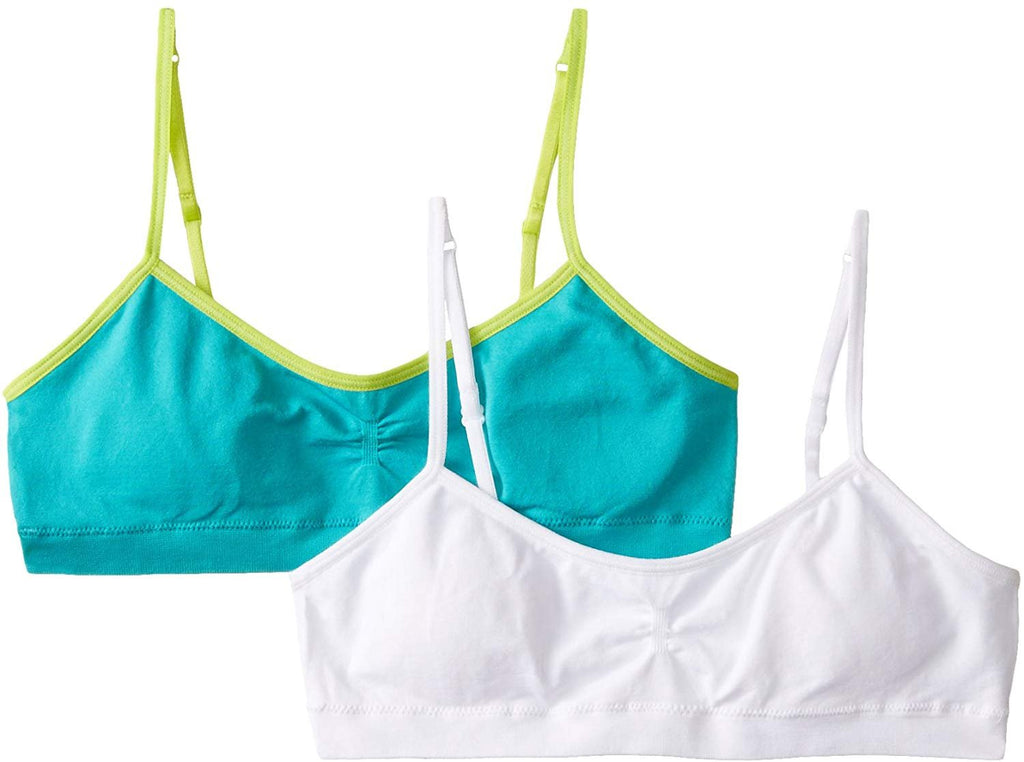 Hanes Girls' Big Seamless Foam Bra (Pack of 2)