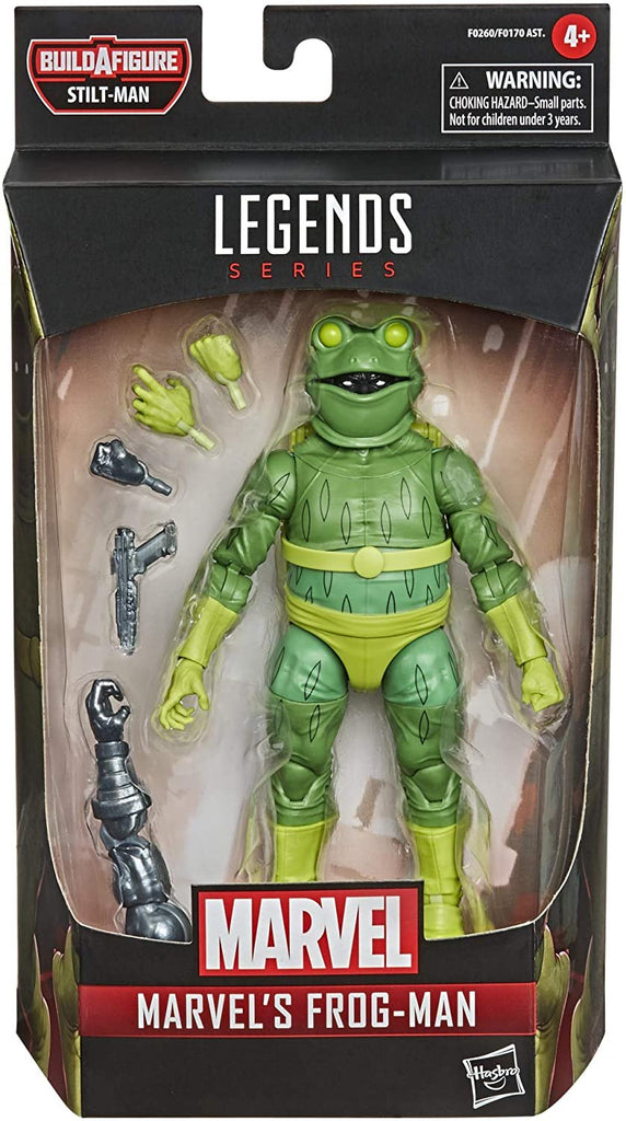 Spider-Man Hasbro Marvel Legends Series Marvel’s Frog-Man 6-inch Collectible Action Figure Toy for Kids Age 4 and Up